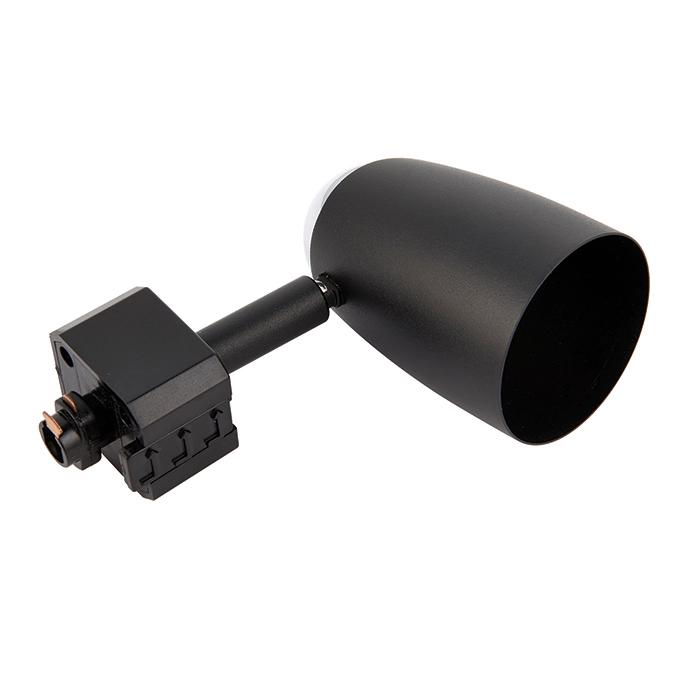 Ideal LUX Link Track Connector Noir – Connecteur Pour Rails D’Éclairage, 9,2 X 6,5 X 3,2 Cm